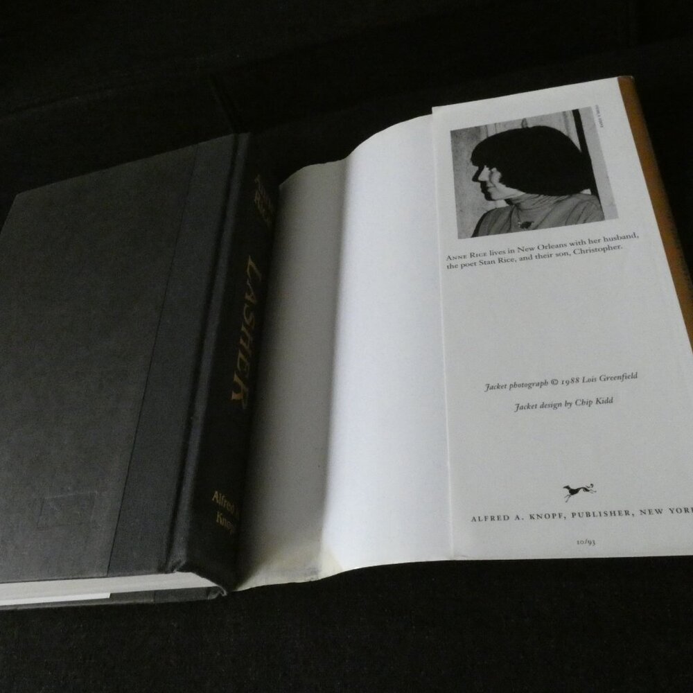 Anne Rice LASHER Signed 1st - Picture 2 of 14